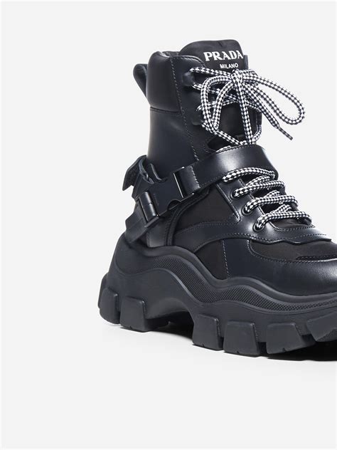 prada boots chunky|prada ankle boots women's.